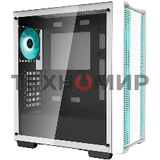 Компьютерный корпус Deepcool CC560 V2 белый без БП ATX 4x120мм 1xUSB 2.0 1xUSB 3.0 audio bott PSU