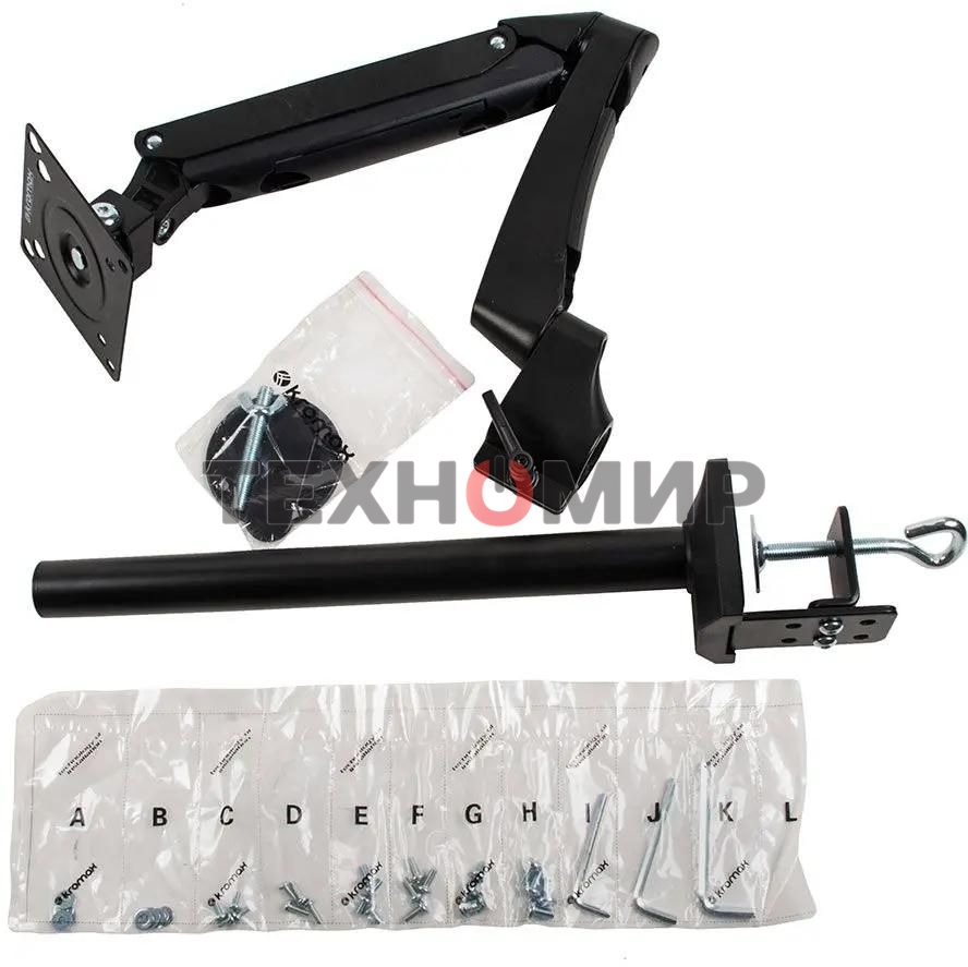 Кронштейн для мониторов ЖК Kromax OFFICE-11 черный 15