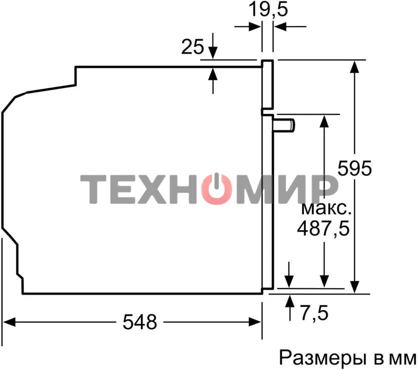 Духовой шкаф электрический Bosch HJG852YT0T Serie 6, 60 см, 66 л, черный матовый,сенсорное управление, 8 режимов+AutoPilot 30(30 автоматических программ), LCD-дисплей, галогенное освещение, самоочистка EcoClean,Soft Open and Soft Close door,телескопически