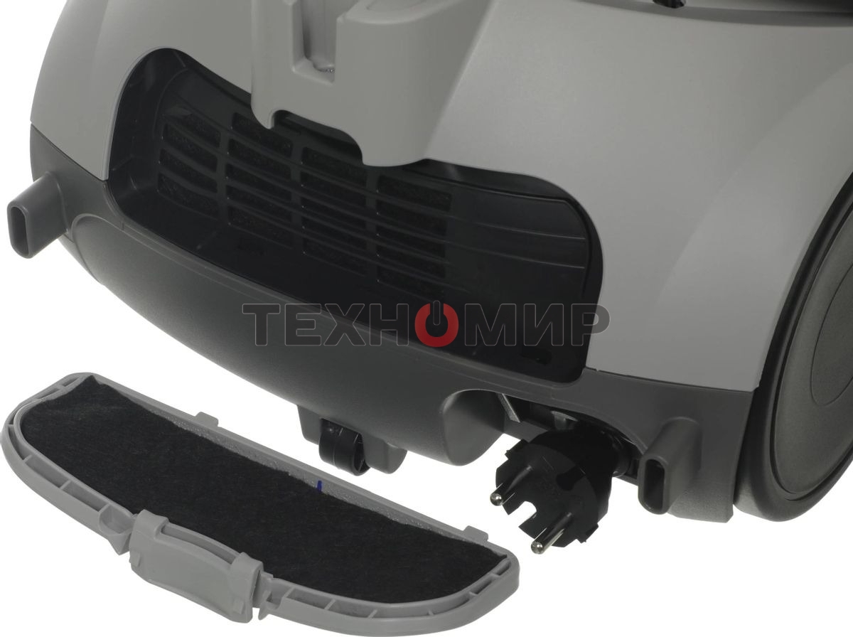 Пылесос Samsung VCC5241S3K/XEV черный/серый, 410/1800 Вт, уборка сухая, пылесборник мешок 2.4 л