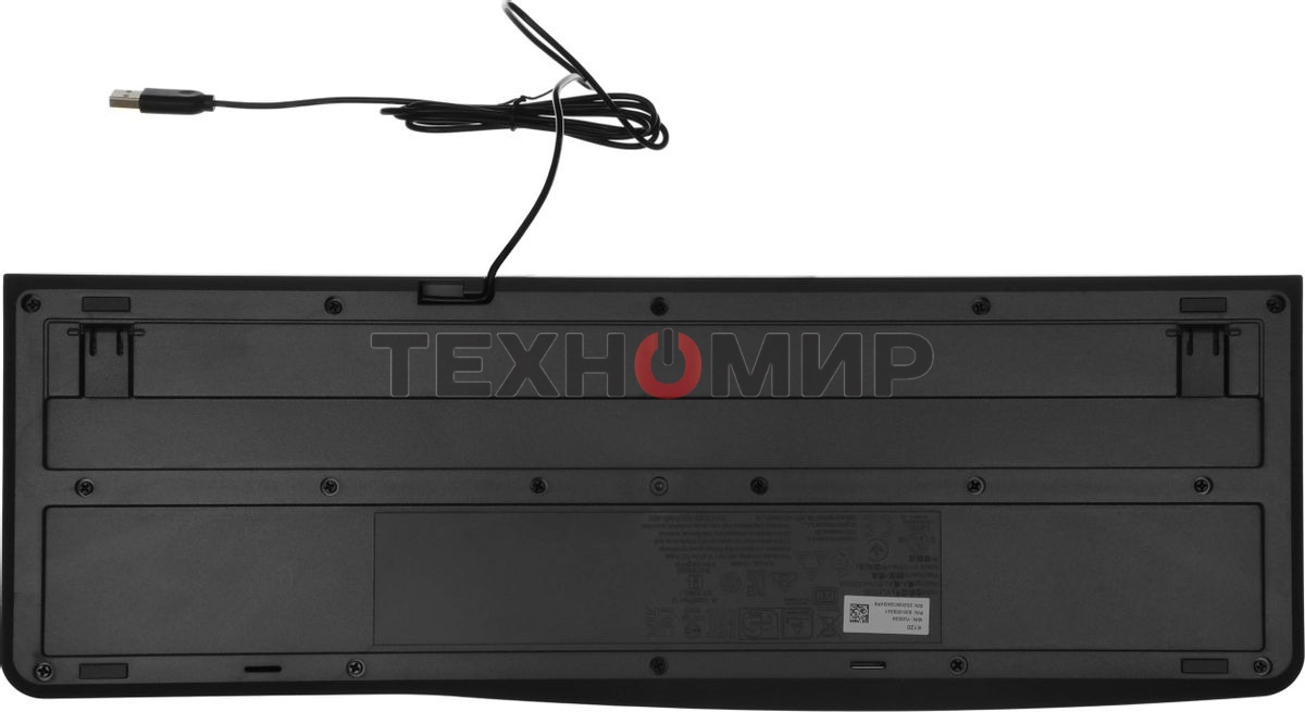 Комплект клавиатура+мышь Logitech MK120 проводной, USB, 1000 DPI, чёрный (неоригинальная гравировка)