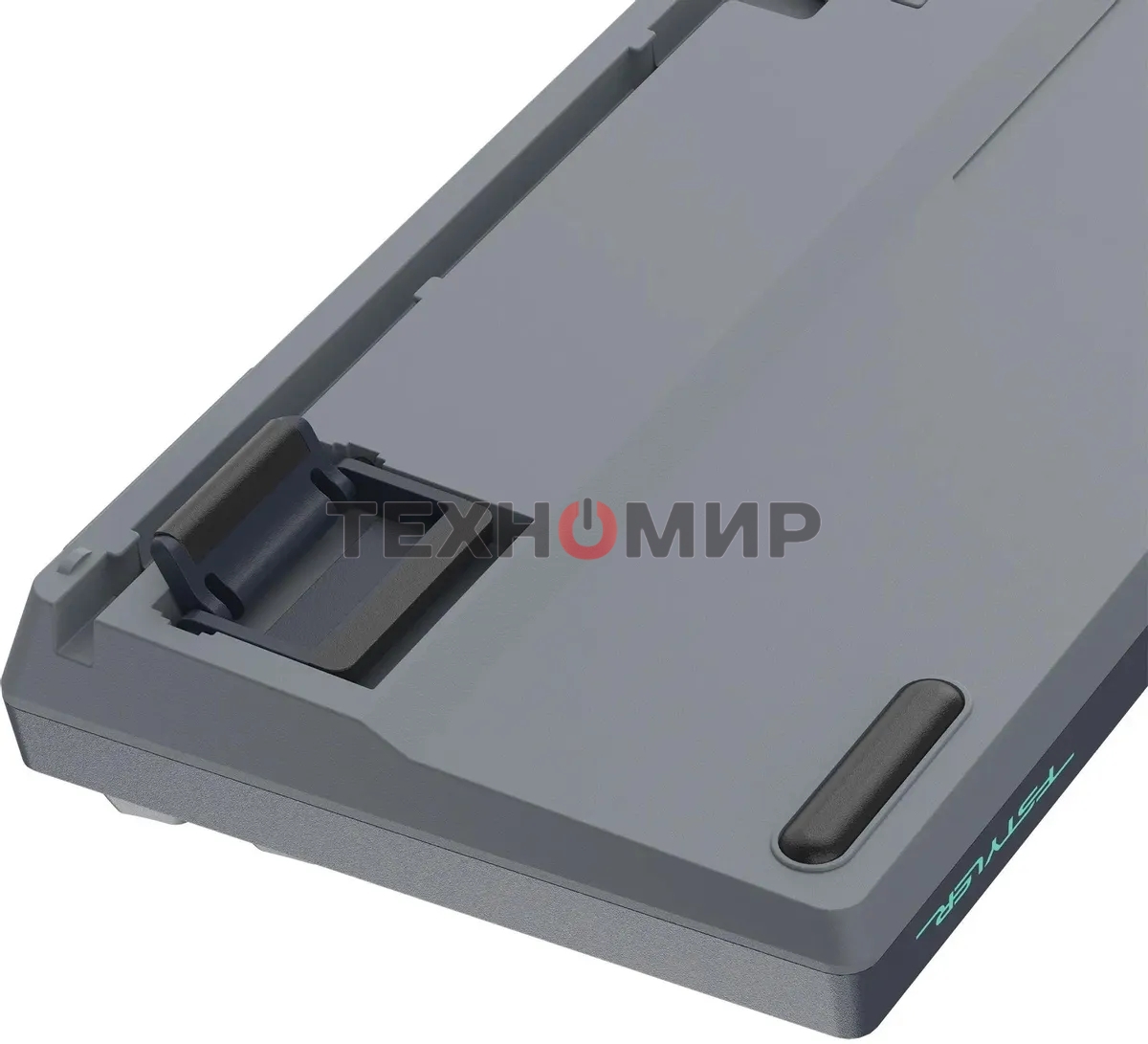 Клавиатура проводная A4Tech Fstyler FS300 механическая черный/серый USB for gamer LED (FS300 PANDA ROCK)