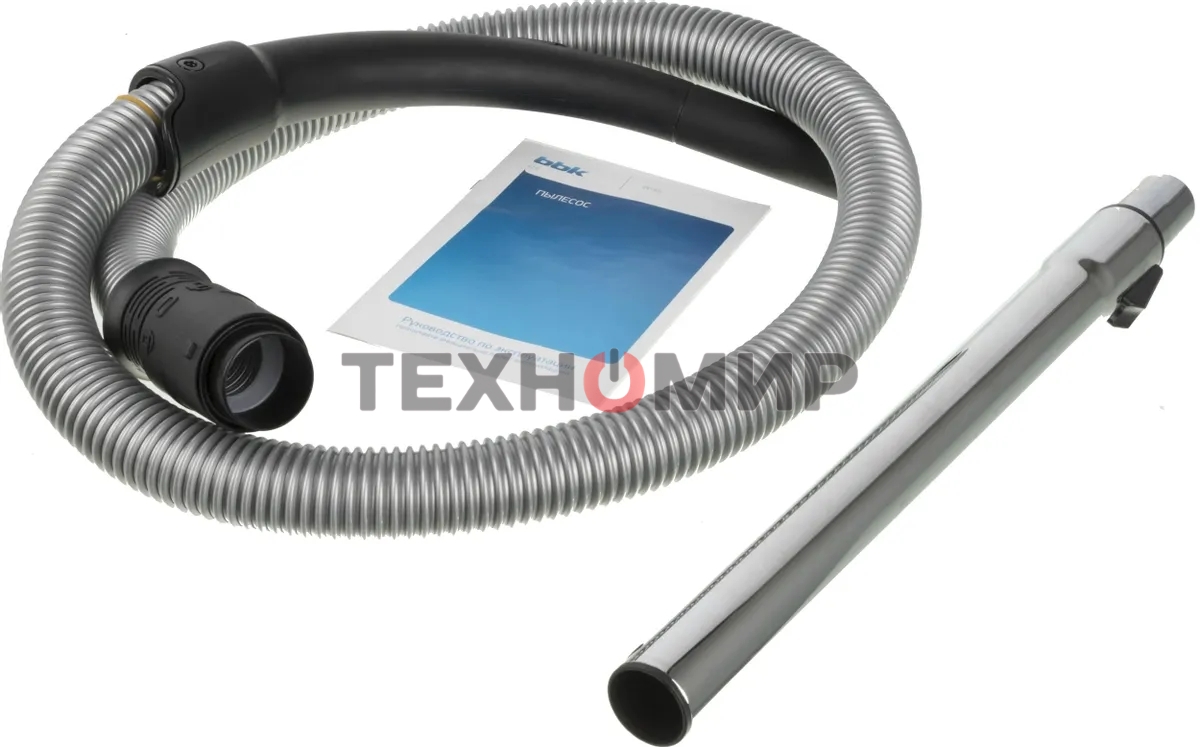 Пылесос BBK BV 1502 черный/темная вишня, 300/1600 Вт, уборка сухая, пылесборник контейнер 2 л