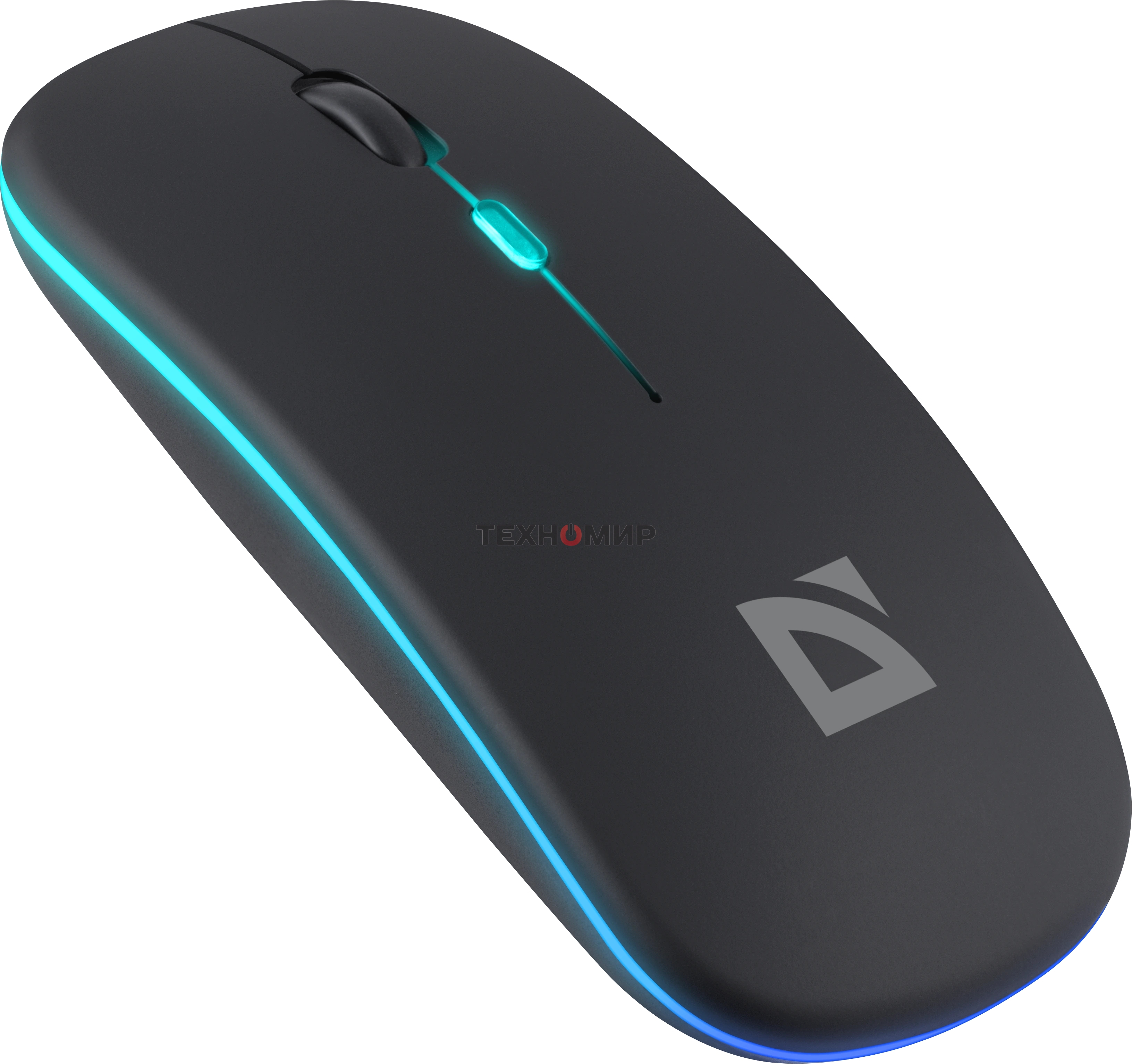 Мышь беспроводная Defender Coda MB-261 черный, 1600 dpi, радиоканал, Bluetooth, USB, кнопки - 4