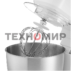 Миксер планетарный Delta LUX DE-7900Р белый с серым: 1000 Вт,чаша из нерж.стали-3,5л (2)