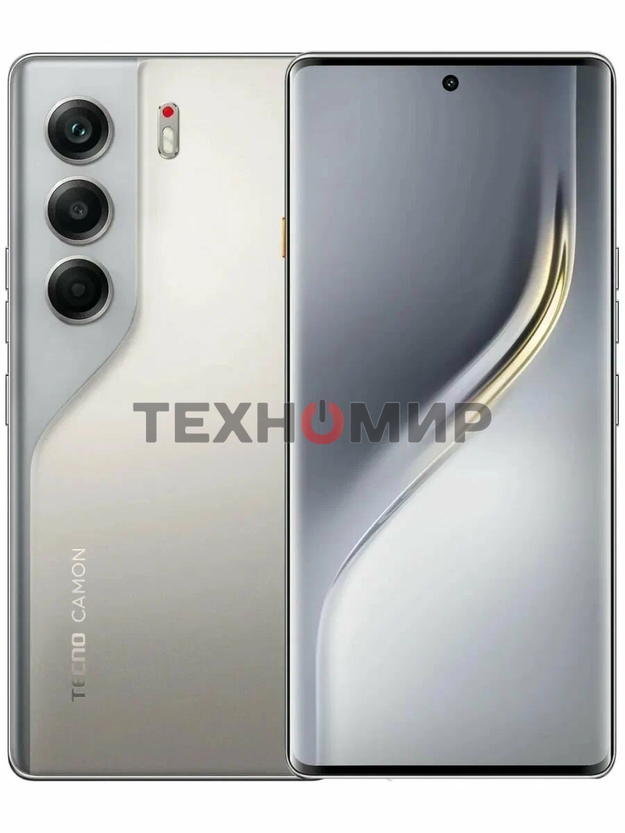 Смартфон Tecno Camon 40 Pro 5G, CM7, 12/256Gb, титановый