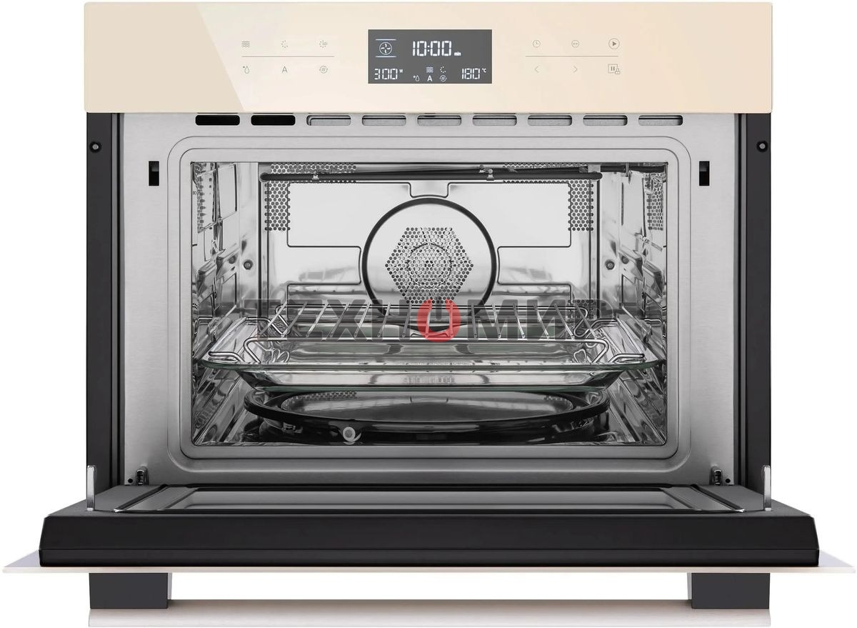 Шкаф духовой электрический с функцией СВЧ Maunfeld MCMO.44.9GbG, встраиваемый