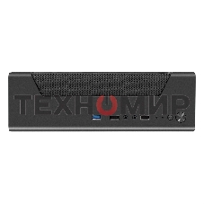 Компьютерный корпус Desktop ExeGate EX294018RUS FL-102 (mini-ITX, без БП, 2*USB+1*USB 3.0, аудио, черный)