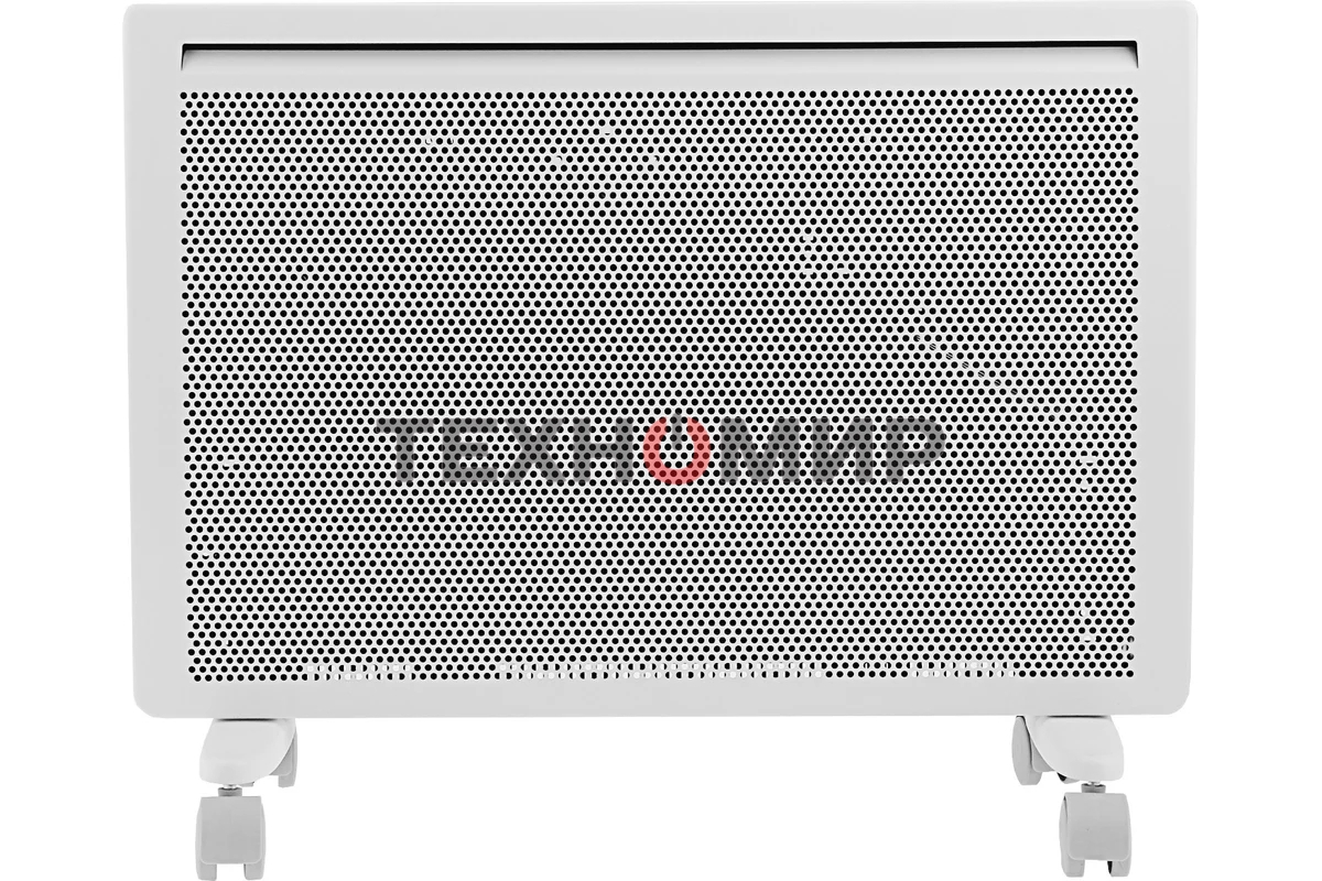 Конвектор электрический гибридный Denzel HybridX-1500 белый, 1500 Вт, 25 м2, термостат, дисплей