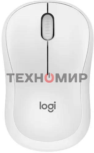 Мышь беспроводная Logitech M240 SILENT белый, 4000 dpi, Bluetooth, кнопки - 3