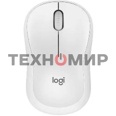 Мышь беспроводная Logitech M240 SILENT белый, 4000 dpi, Bluetooth, кнопки - 3