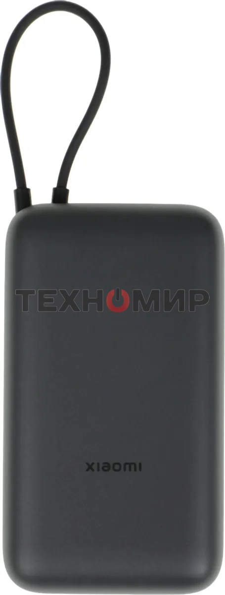 Портативный аккумулятор Xiaomi BHR9740GL 20000mAh QC3.0/PD2.0 22.5W 3A USB-A/USB-C темно-серый