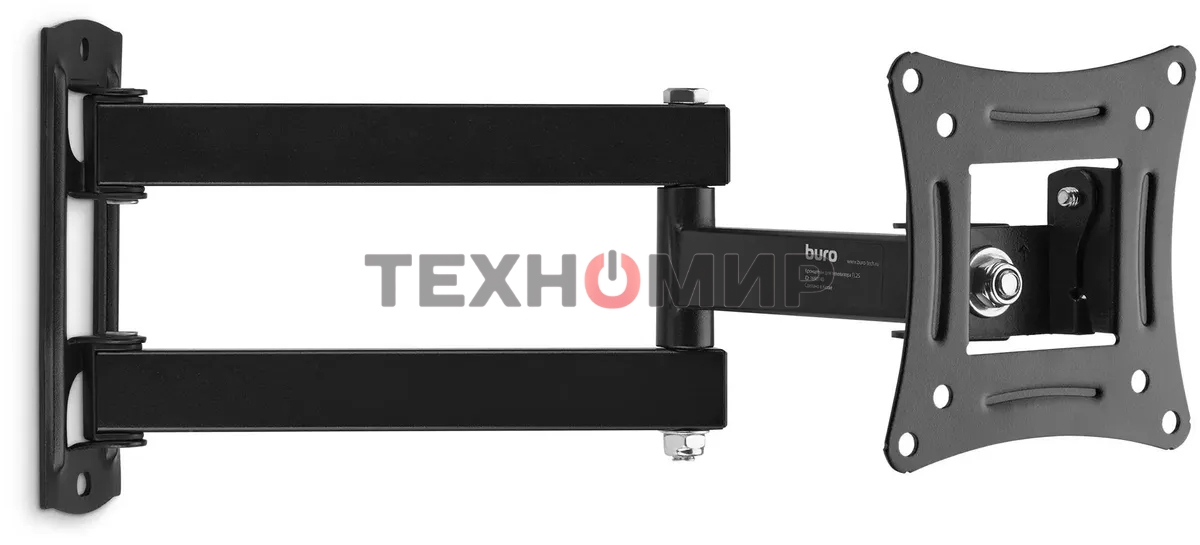 Кронштейн для телевизора Buro FL2S черный, 15