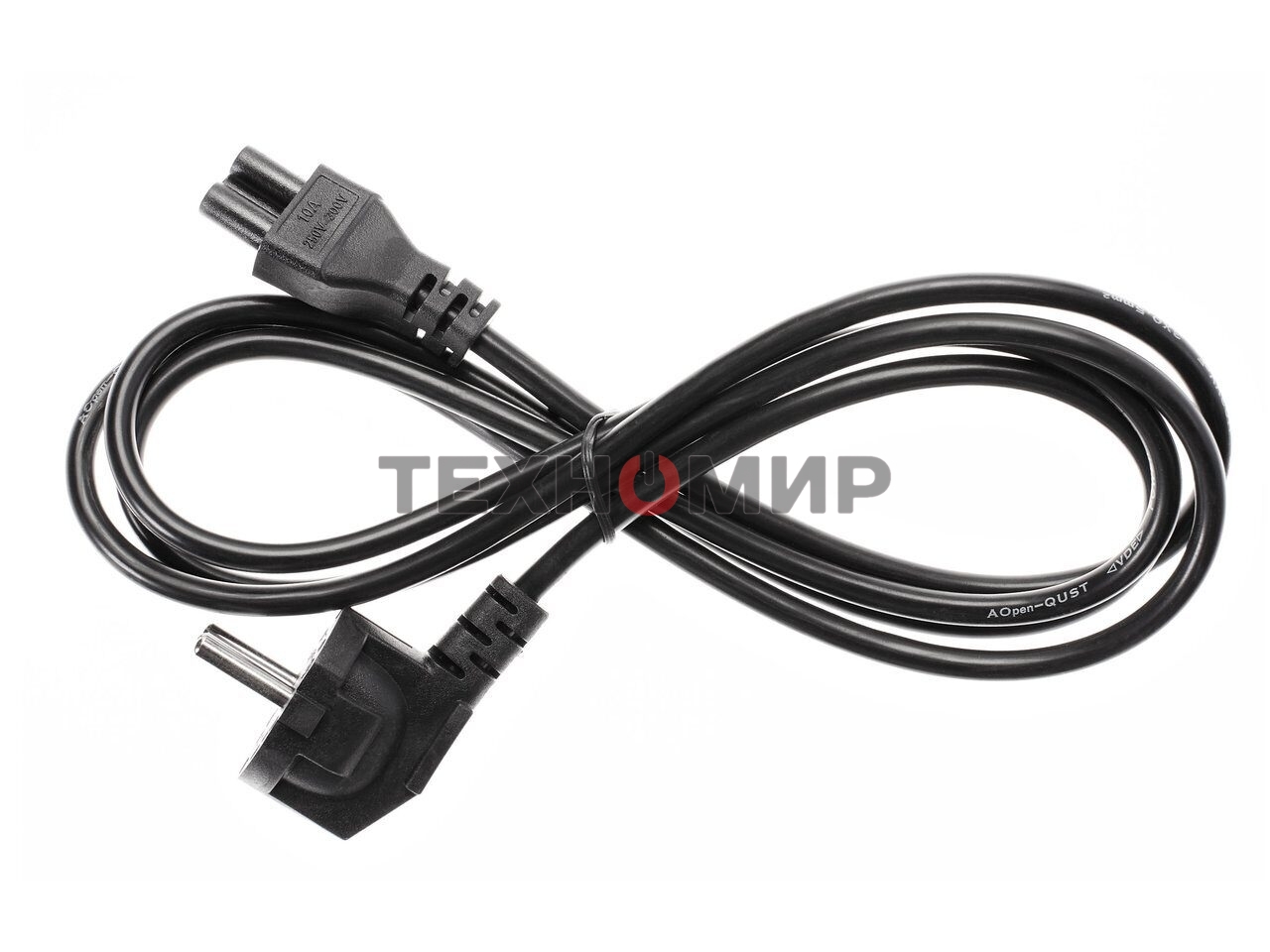 Кабель питания для ноутбуков Aopen (ACE022-1.8M) 1.8м3Gx0.5мм