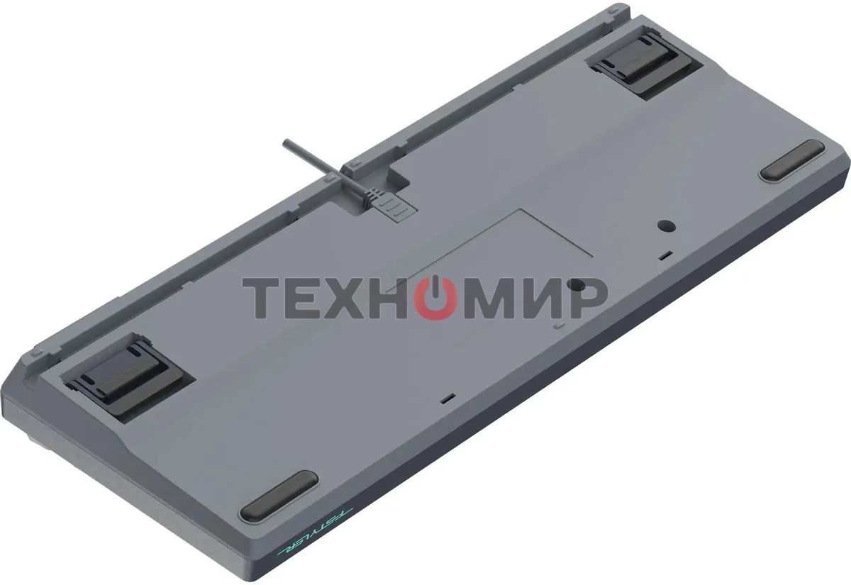 Клавиатура проводная A4Tech Fstyler FS300 механическая черный/серый USB for gamer LED (FS300 PANDA ROCK)