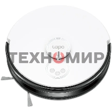 Робот-пылесос TP-Link Tapo RV30 черный, 40 Вт, 5000 мАч Li-Ion, уборка влажная/сухая, пылесборник контейнер 0.4 л