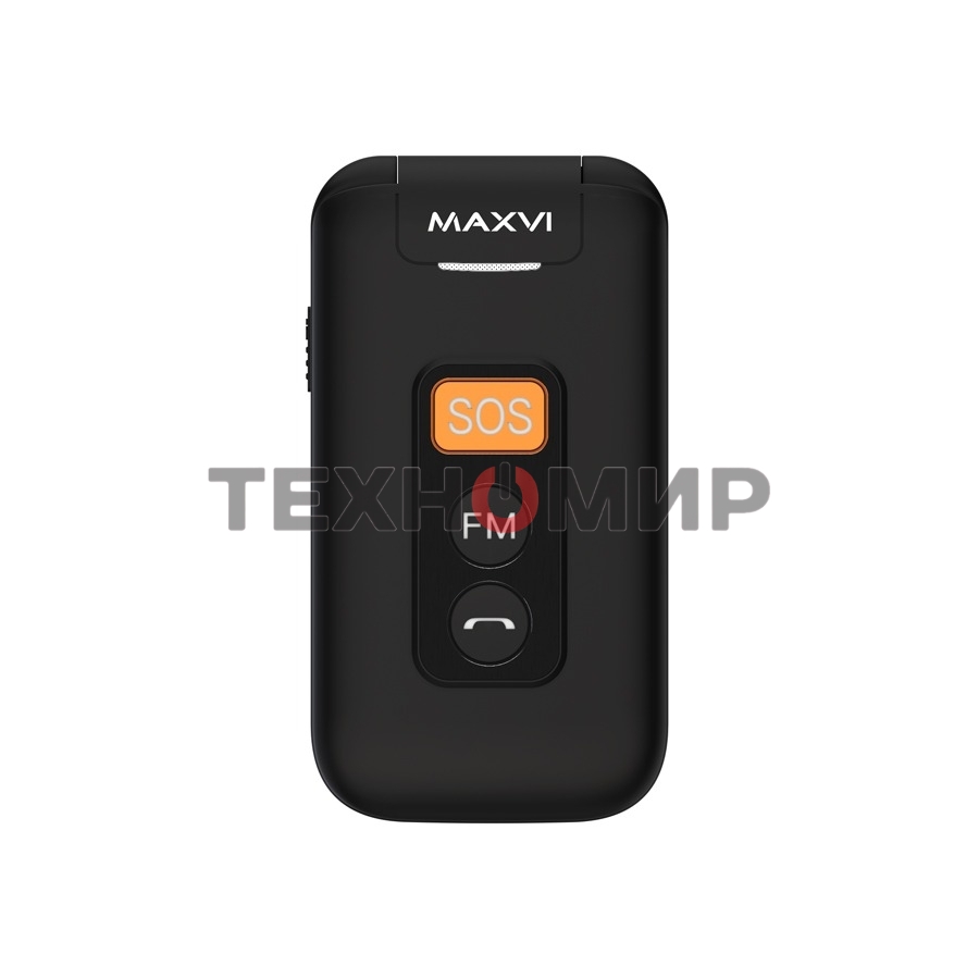 Мобильный телефон Maxvi E5 up черный