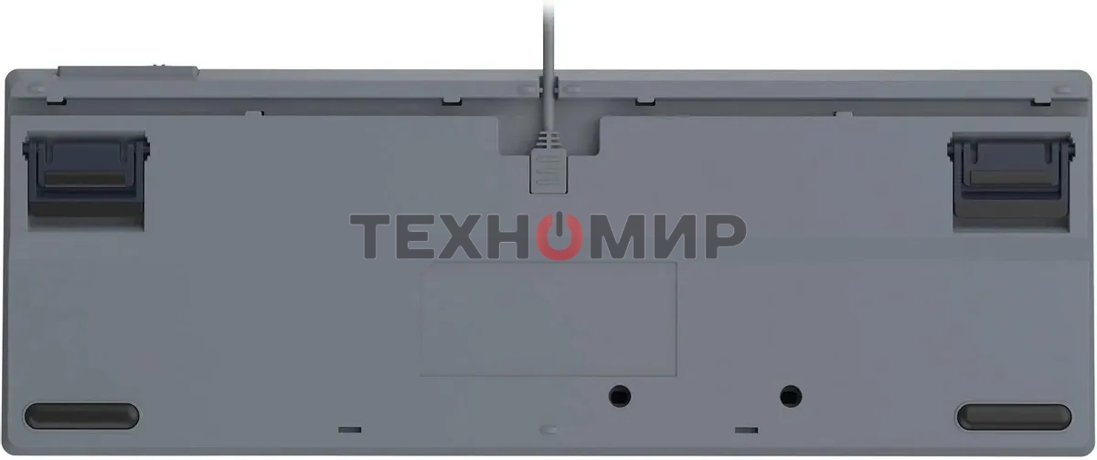 Клавиатура проводная A4Tech Fstyler FS300 механическая черный/серый USB for gamer LED (FS300 PANDA ROCK)