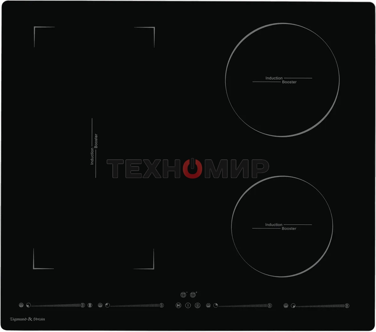 Индукционная варочная панель Zigmund & Shtain CIS 032.60 BX Hi-Light, независимая, черный
