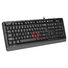Клавиатура проводная A4Tech Fstyler FKS10, USB, черный/серый