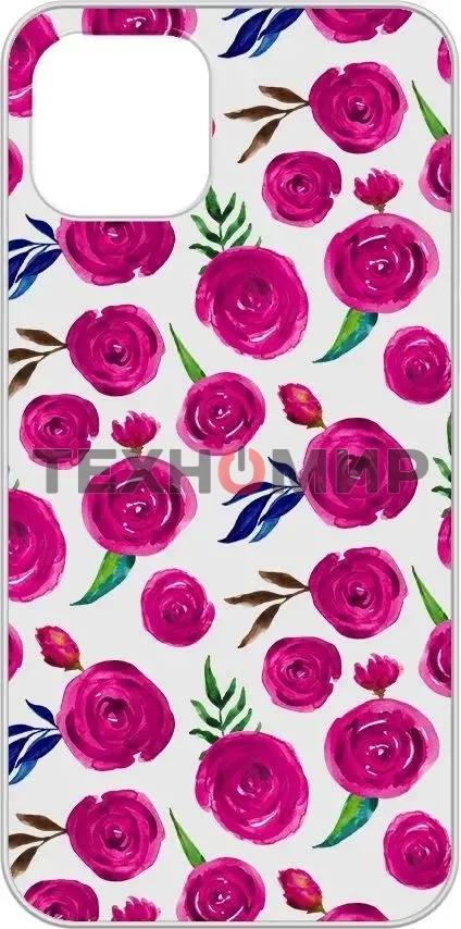 Чехол (клип-кейс) Gresso Air для Apple iPhone 12/12 Pro прозрачный/рисунок gr17aaae9075