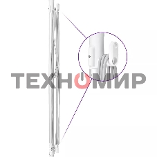 Швабра паровая Kitfort КТ-1020 1250Вт белый