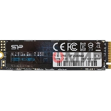 Накопитель SSD Silicon Power P34A60, 1Tb, PCIe 3.0 x4, M.2 2280, NVMe, R/W 2200/1600