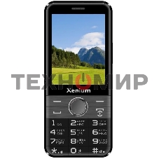 Мобильный телефон Xenium X800 черный моноблок 2Sim 2.8