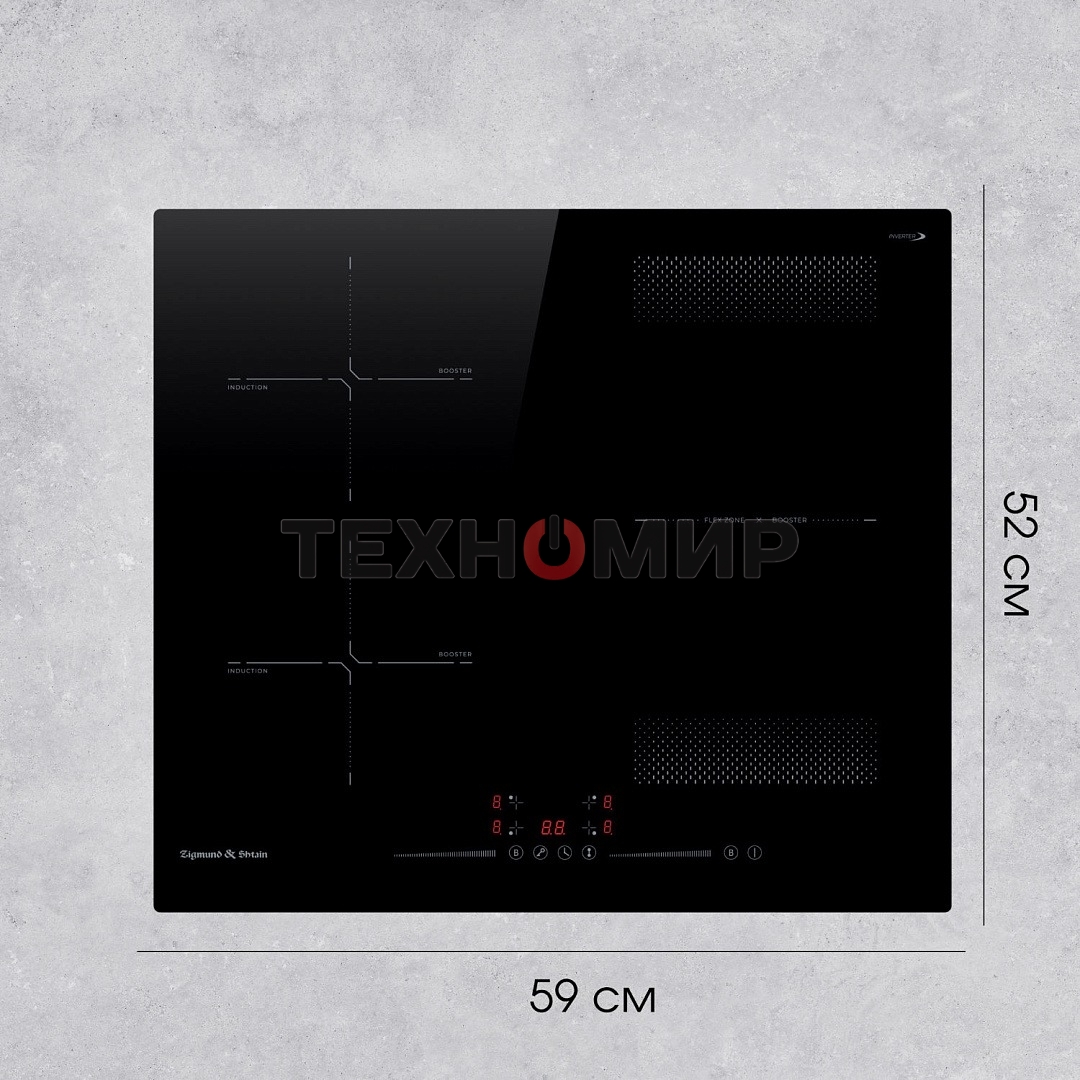 Индукционная варочная панель Zigmund & Shtain CI 61.6 B черный