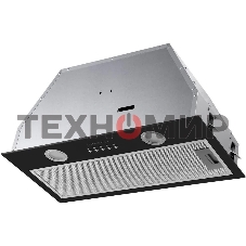 Вытяжка встраиваемая Maunfeld Trapeze 602M черный, 60 см, 1150 куб. м/ч, 54 дБ