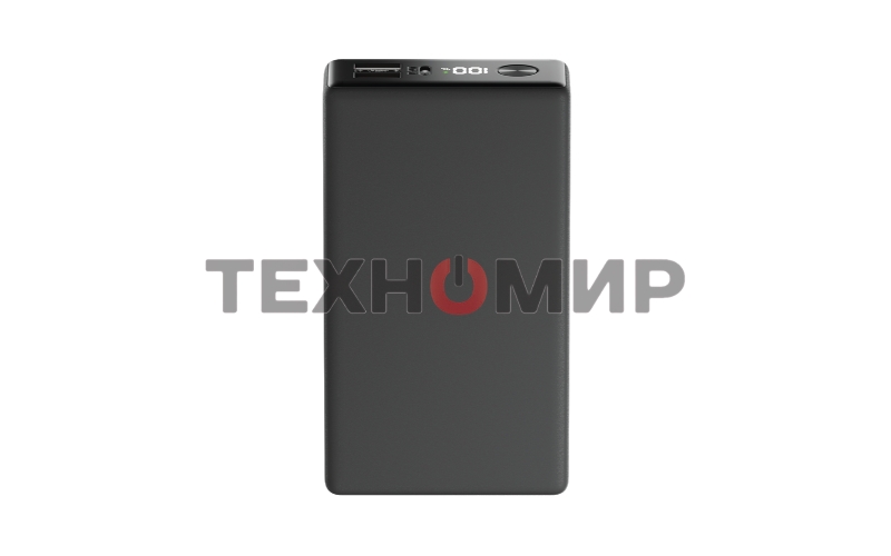Портативный аккумулятор OLMIO QX-20, 20000mAh, 22.5W, QuickCharge3.0/PowerDelivery, LCD, графитовый