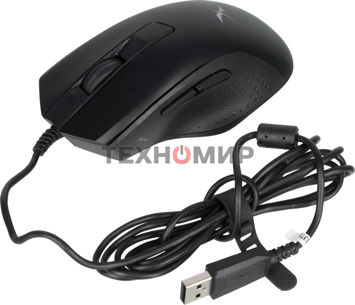 Мышь проводная A4Tech Bloody X5 Pro черный, 16000 dpi, USB, кнопки - 9