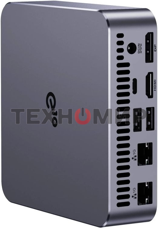 Неттоп Acer Gadget E10 ERBox Ryzen 7 8745HS (3.8) 16Gb SSD512Gb UHDG Windows 11 Pro 2xGbitEth WiFi BT 120W черный (1747236)