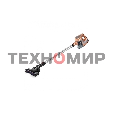 Пылесос вертикальный BRAYER BR4261 бежевый, питание от аккумулятора, 80 Вт, уборка сухая, пылесборник 1 л, работа от АКБ max 35 мин