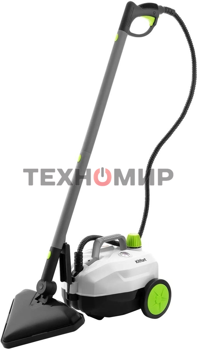 Пароочиститель Kitfort КТ-935 Мощность: 2000 Вт. Емкость бойлера: 2 л. Максимальное давление пара: 5 б