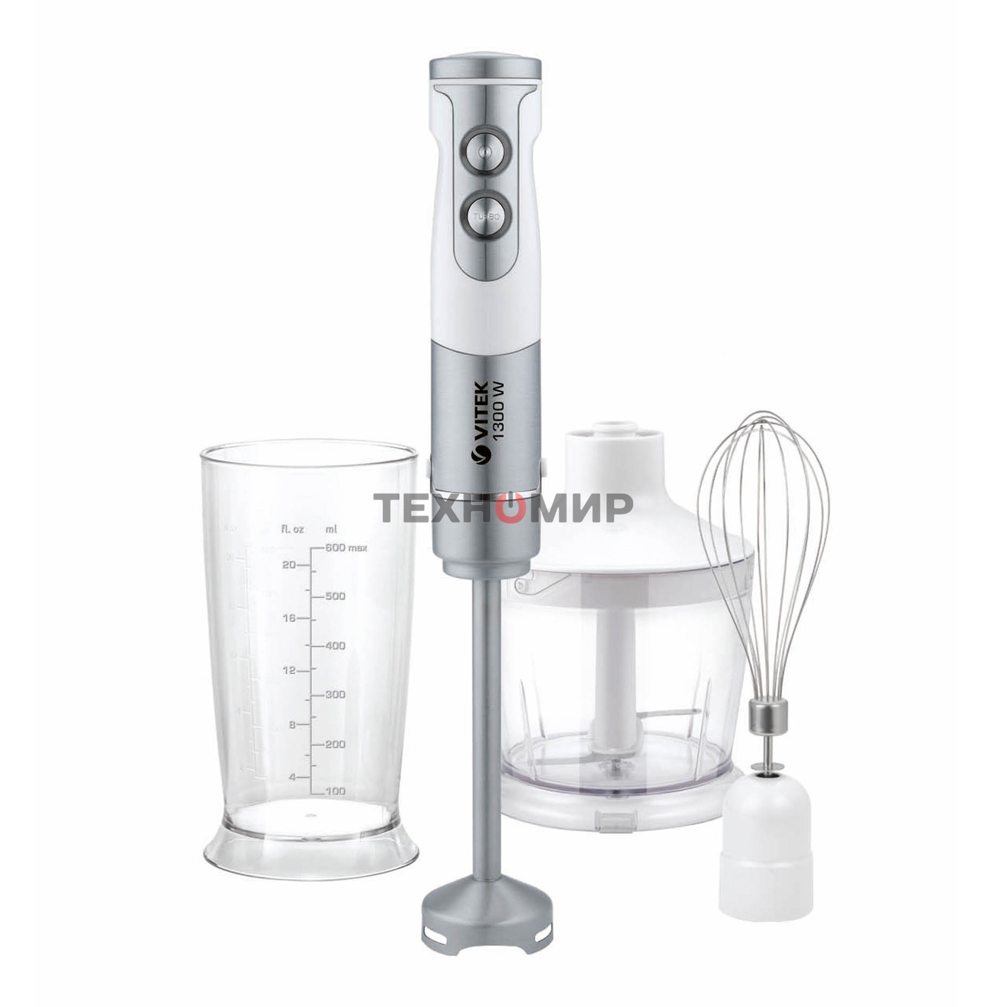Блендерный набор 8543-VT(MC) Vitek Мощность 900 Вт. Плавная регулировка скорости.Управление механич