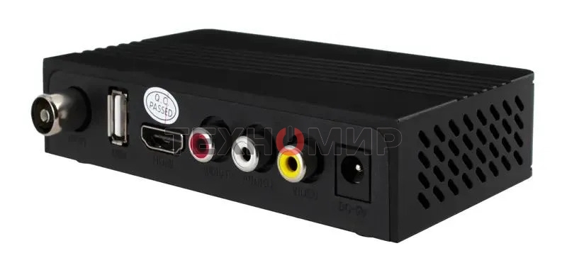 Приставка для цифрового ТВ Starwind CT-200 черный, DVB-T2, DVB-T, DVB-C, HDMI, USB 2.0 х2