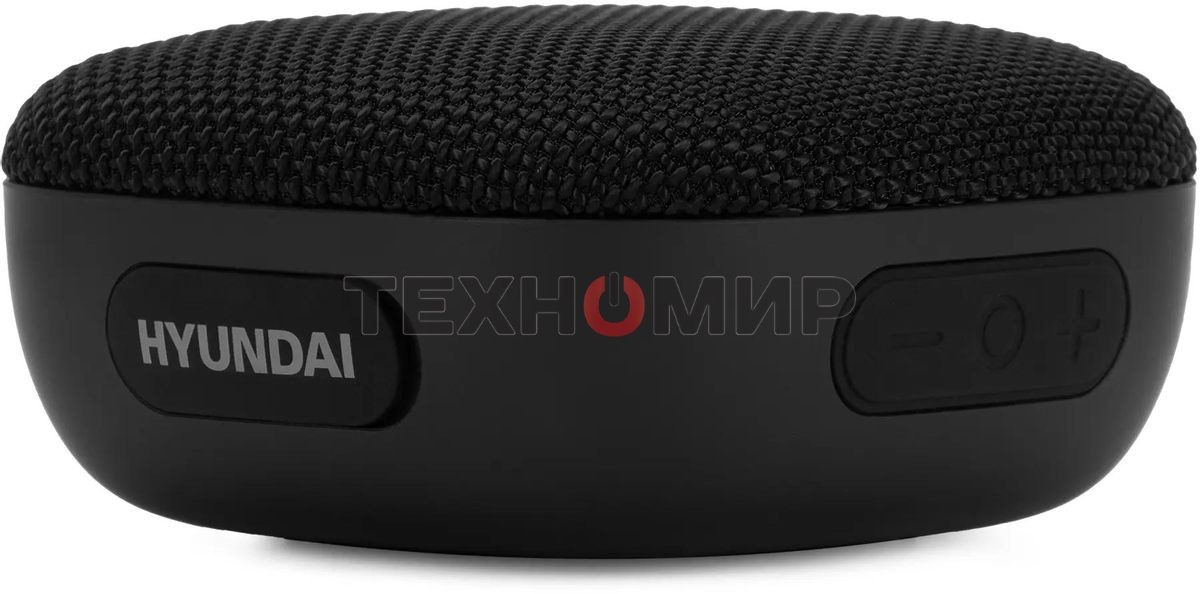 Колонка портатитвная Hyundai H-PS1010 черный 5W 1.0 BT 10м 1200mAh