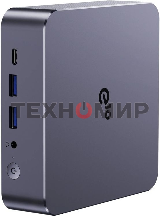 Неттоп Acer Gadget E10 ERBox Ryzen 7 8745HS (3.8) 16Gb SSD512Gb UHDG Windows 11 Pro 2xGbitEth WiFi BT 120W черный (1747236)