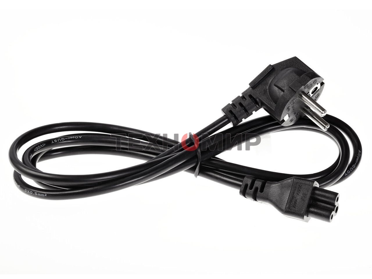 Кабель питания для ноутбуков Aopen (ACE022-1.8M) 1.8м3Gx0.5мм