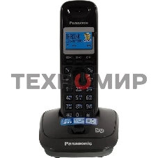 Телефон беспроводной (DECT) Panasonic KX-TG2521RUT (титан) АОН, Caller ID,спикерфон,голосовой АОН,полифония,цифровой автоответчик