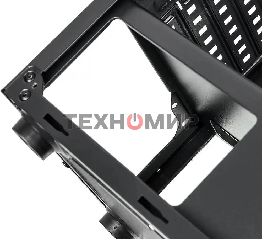 Компьютерный корпус Accord JP-VI черный без БП ATX 2xUSB 2.0 1xUSB 3.0 audio bott PSU