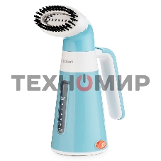Отпариватель Kitfort КТ-928-3 бирюзовый/белый, 600 Вт, 15 г/мин, 100 мл