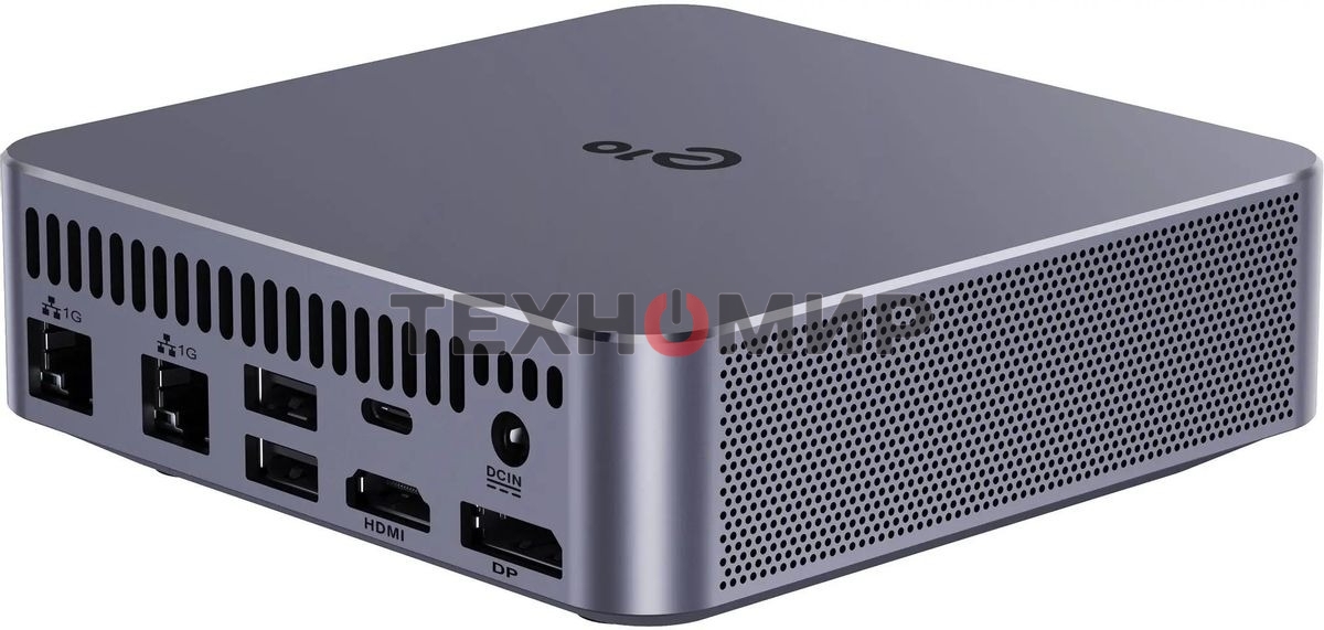 Неттоп Acer Gadget E10 ERBox Ryzen 7 8745HS (3.8) 16Gb SSD512Gb UHDG Windows 11 Pro 2xGbitEth WiFi BT 120W черный (1747236)