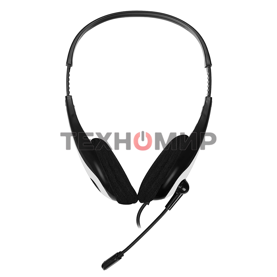 Гарнитура проводная игровая CBR CHP 353M White проводная стерео, микрофон с шумоподавл., накл. наушники, USB, кнопка выкл. микрофона, регул. громк., регул. оголовья, длина каб. 2 м, цвет черный-белый