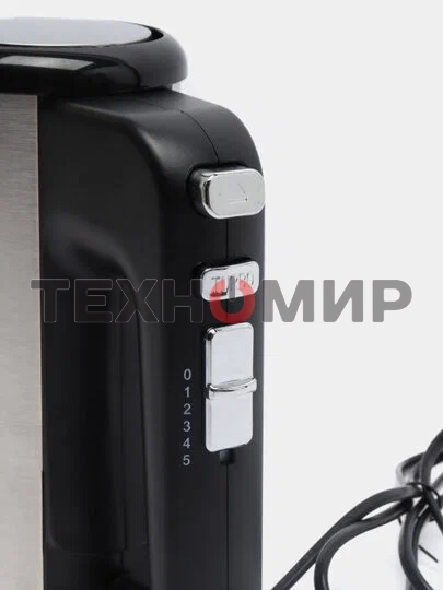 Миксер ручной Sakura SA-6330SBK Premium 500 Вт, 5 скор, турбо