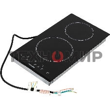 Варочная панель Hyundai HHE 3210 BG черный