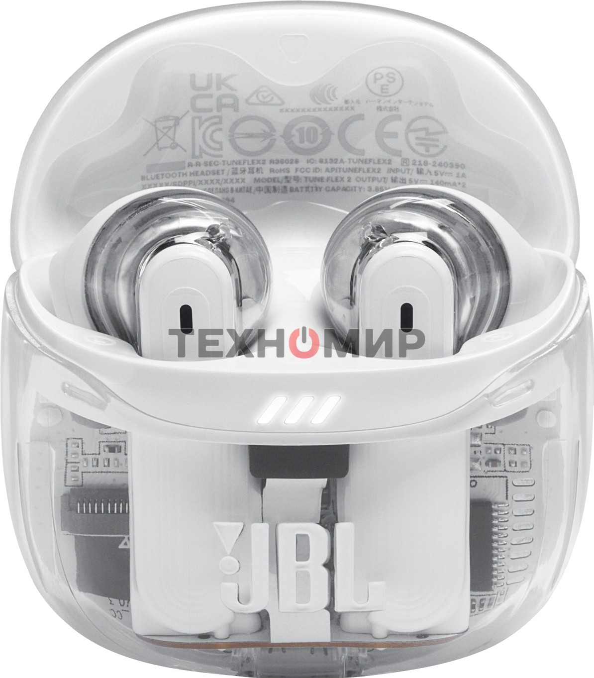 Наушники JBL Tune Flex 2 призрачно-белый