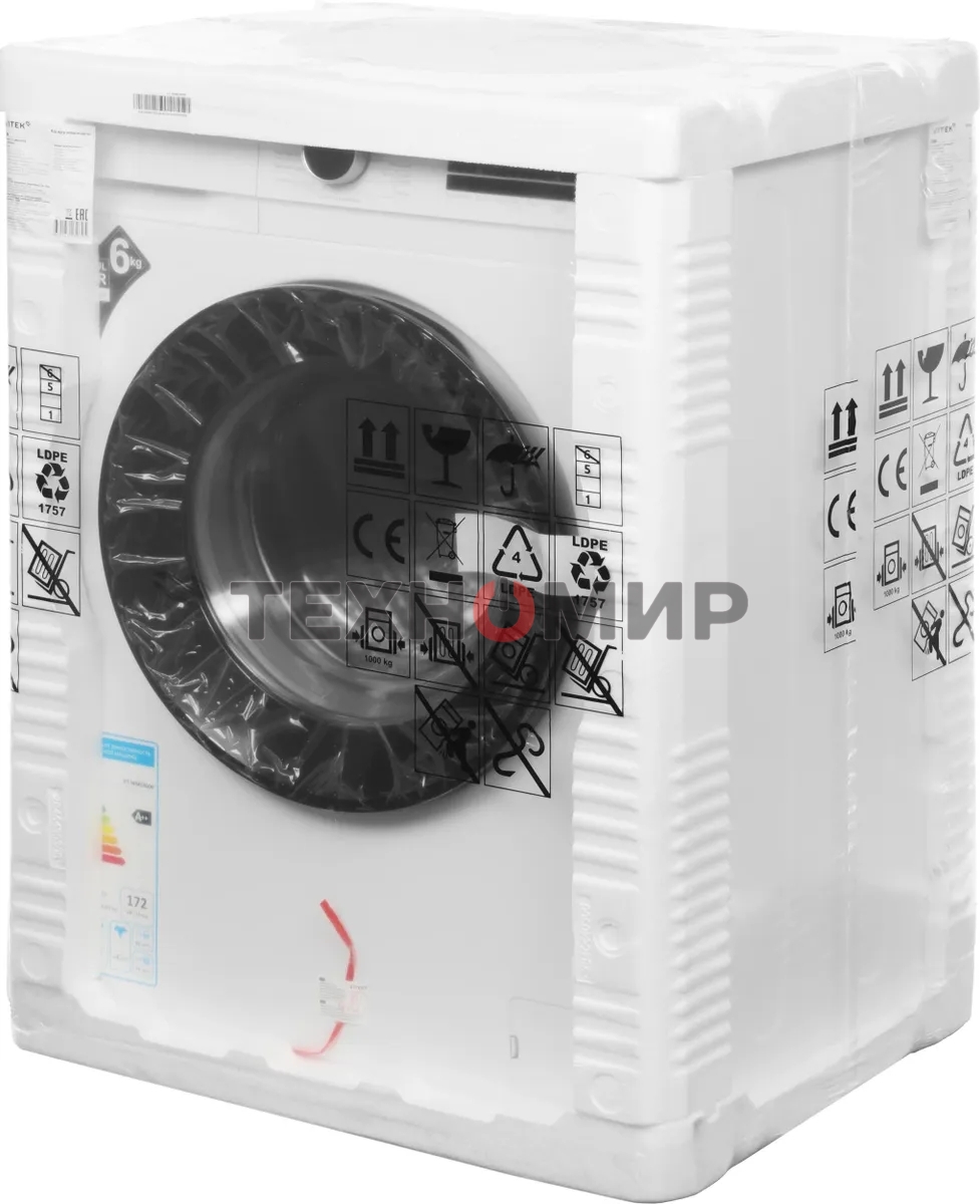 Стиральная машина Vitek VT-WME6008 класс: A++ загр.фронтальная макс.:6кг белый