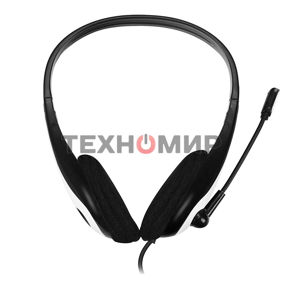 Гарнитура проводная игровая CBR CHP 353M White проводная стерео, микрофон с шумоподавл., накл. наушники, USB, кнопка выкл. микрофона, регул. громк., регул. оголовья, длина каб. 2 м, цвет черный-белый